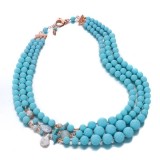 Cumpara ieftin Colier Dream din turcoaz și perle