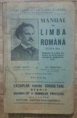 Manual de limba romana clasa II-a - Const. Botez// 1933 foto