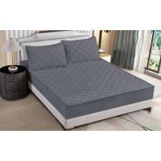 Husa de pat cu elastic matlasate 3 piese Mirana HM011