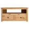 Comoda TV de col?, 93x55x49 cm, lemn masiv de pin, gama Panama