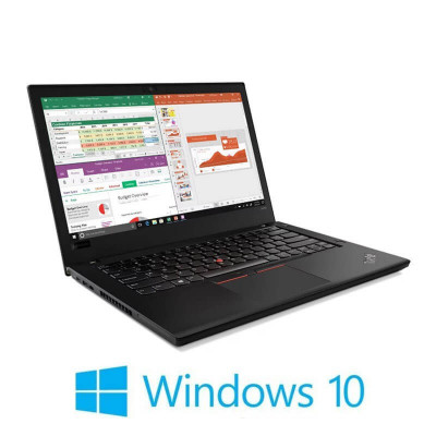 Laptop Lenovo ThinkPad A485, Ryzen 5 2500U, 16GB DDR4, SSD, Full HD, Win 10 Home foto