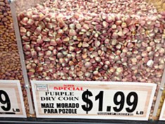 ZEA MAYS -PORUMB PURPLE POZOLERO MEXICO . 3 seminte pt semanat