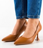 Cumpara ieftin Pantofi dama Wiktor Camel