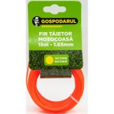 Fir motocoasa, trimmer, profil rotund, 1.65mmx15m, Gospodarul Profesionist, MC0043.1