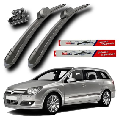 Stergatoare Opel Astra H Caravan (2004&amp;ndash;2010) TeamCar&amp;reg; Flat &amp;ndash; Set fata foto