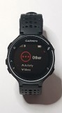 Ceas smartwatch Garmin Forerunner 230 GPS SH, Ceramica, 44 mm, Negru