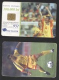 Romania 2000 Telephone card Football Gheorghe Hagi Rom 60 CT.045