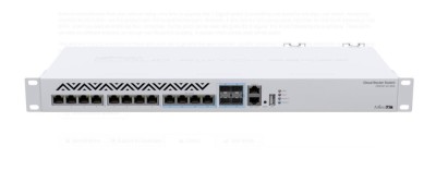 MIKROTIK 12P 10G 650 MHz SWITCH &amp;quot;CRS312-4C+8XG-RM&amp;quot; (timbru verde 2 lei) foto