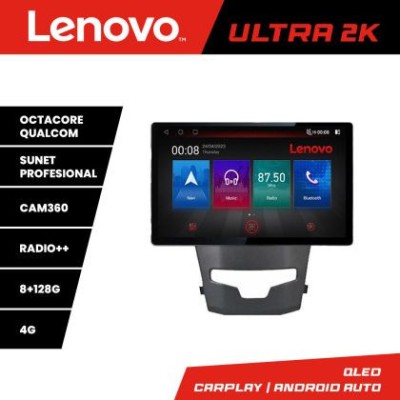 Navigatie Ssangyong Korando 2014-2019 N-1159 ecran 13&amp;quot; 2K 8+128 Android Waze USB Navigatie 4G 360 Toslink Youtu CarStore Technology foto