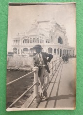 Fotografie tip carte postala Constanta Cazinoul foto