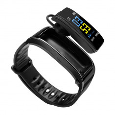 Bratara fitness 2 in 1, Smart Bracelet, cu casca Bluetooth inclusa foto