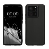Husa Kwmobile pentru Xiaomi 13T/13T Pro, Negru, Silicon, KWM000020IV001C, Carcasa