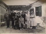 Foto originală actrița Lucia BOGA &icirc;n spectacol, dimensiuni mari 24x18 cm/ teatru
