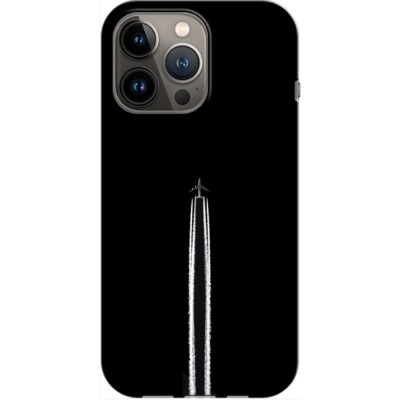 Husa compatibila cu Apple iPhone 13 Pro Max model Airplane, Silicon, TPU, Viceversa foto
