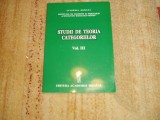 Studii de teoria categoriilor, vol. III