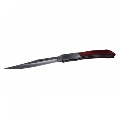 Cutit Stainless steel , pentru camping si pescuit, 26 cm​, husa cadou foto