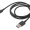Cablu USB A la USB C 1m 66W negru