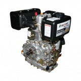 Motor diesel 7CP 178F, 296cc, turatie 3600rpm, ax rotund filetat 19.05mm, pornire sfoara Breckner Germany