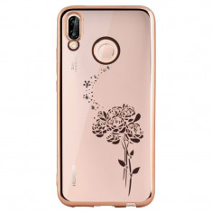 Carcasa Fashion Huawei P20 Lite Roses Aurie Beeyo foto