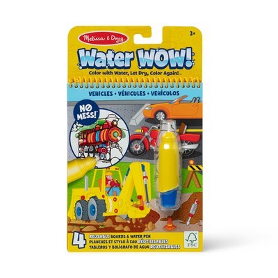 Water Wow! - Vehicles: Activity Books - On the Go foto