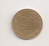 Moneda Franta - 20 Centimes 1982, Europa
