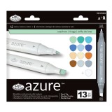 Set 13 markere Royal Langnickel Azure Culori marine, Jad