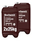 Cumpara ieftin Solutie antimucegai si lemn innegrit Bochemit Antimucegai 2x25Kg, 1000m2, efect dezinfectant