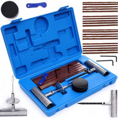 Trusa set kit reparatie pana anvelope cauciuc cu snur 27 piese (TA4132)