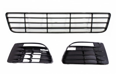 Grila Central-Inferioara Bara Fata si Grile Laterale VW Golf VI Golf 6 (2008-2013) R20 Design Performance AutoTuning foto