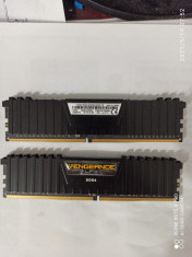 Memorie Pc/Desktop DDR4 16 gb(2x8) 2400 MHz, Corsair VENGEANCE LPX foto