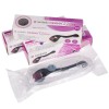 Dermaroller Mezoterapie 0.75mm, 540 Ace Otel Chirurgical - Rola Dermatologica Uz Casnic/Profesional, Tratament Anti-imbatranire, Celulita, Vergeturi
