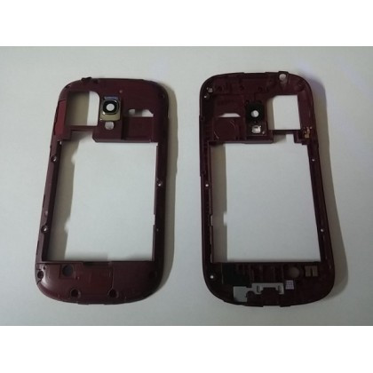 Carcasa Mijloc Samsung I8190 Galaxy S3 mini Rosu Orig Swap