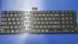 Tastatura laptop noua Toshiba S50-A S55-A C70-A C75-A Glossy Frame Black US