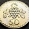 Moneda exotica 50 CENTI - CIPRU, anul 1977 * cod 3266 = UNC RARA !