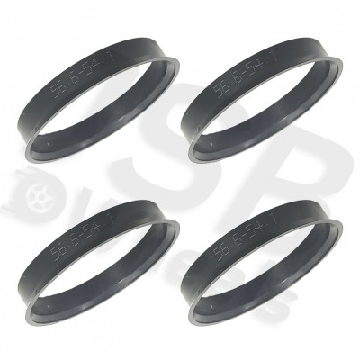 Set inele de centrare jante 56.1-54.1 mm pentru Hyundai, Kia, Mazda foto