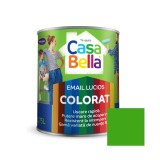 Vopsea alchidica pentru lemn / metal, Casabella, interior / exterior, verde deschis, 0.75 L