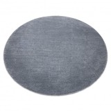 Covor modern de spalat LATIO 71351070 cerc gri, cerc 200 cm