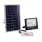 Proiector LED cu panou solar, 100W, telecomanda inclusa