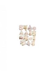 Set didactic corpuri geometrice Miniland 15 piese