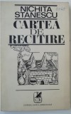 myh 418f - Cartea de recitire - Nichita Stanescu