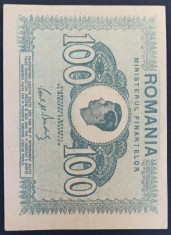Bancnota 100 lei 1945 foto
