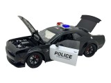Macheta metal replica Dodge Charger SRT Politie Che Zhi - Die-Cast cu Sunete si Lumini