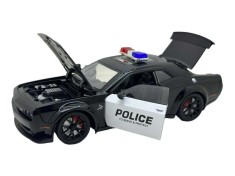 Macheta metal replica Dodge Charger SRT Politie Che Zhi - Die-Cast cu Sunete si Lumini
