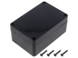 Carcasă universală ABS neagră MASZCZYK KM-375BK IP65 60x90x40mm