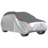 Husa auto SUV, protectie grindina, complet, gri si argintiu, XL