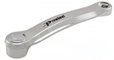 Brat pedalier, otel, ax patrat, lungime 170mm, culoare crom Cod:421579130RM