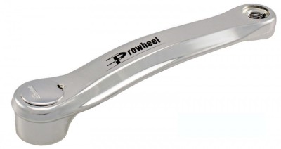 Brat pedalier, otel, ax patrat, lungime 170mm, culoare crom Cod:421579130RM foto