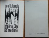 Paul Tutungiu, Imperiul neodihnei, 1970, ed. 1 cu autograf