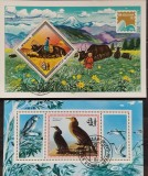 BC842, Mongolia, 2 colite fauna, traditii