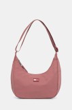 Tommy Jeans poșetă culoarea roz, AW0AW17547